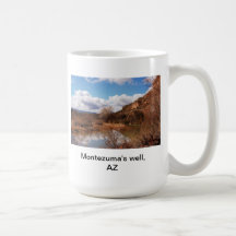 Montezuma's well coffee mug