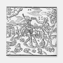 Month of September 'The Shepheardes Calender' Refrigerator Magnet