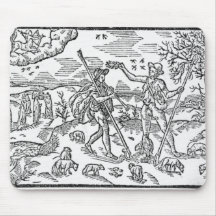 Month of September 'The Shepheardes Calender' Mousepads