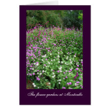 Monticello Flower Gardens Card