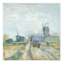 Montmartre : moulins à vent et attributions photo d’art