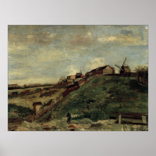 Montmartre: Quarry, the Mills Poster