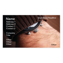 Montre-bracelet Cartes De Visite Professionnelles