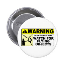 Montre D'AVERTISSEMENT pour les objets volants ! Badges Avec Agrafe