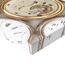 Montre de poche vintage toiles tendues