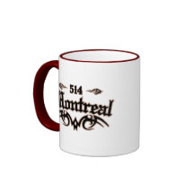 Montreal 514 coffee mugs