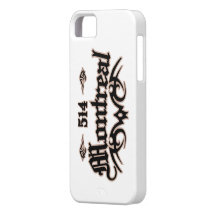 Montreal 514 iPhone 5 cover