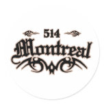 Montreal 514 stickers
