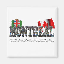 Montreal Canada Fridge Magnet