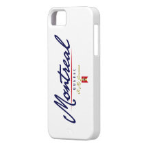 Montreal Script iPhone 5 Cases