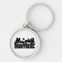 Montreal Skyline Key Chains