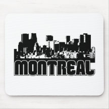 Montreal Skyline Mouse Pad