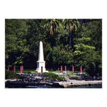 Monument de capitaine Cook's - Hawaï Cartons D'invitation