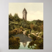 Monument de Wallace, Stirling, Ecosse Posters