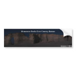 Monument Rocks-Gove County, Kansas bumper sticker bumper stickers