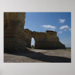 Monument Rocks National Landmark-Gove County, Ks. Posters