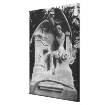 Monument to Cesar Franck Canvas Prints
