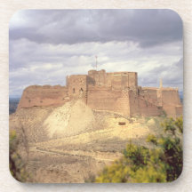 Monzon Castle, where King James spent his infancy, Beverage Coasters