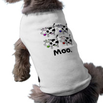 MOO COW Doggie Shirt