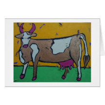 MOO COW GREETING CARDS