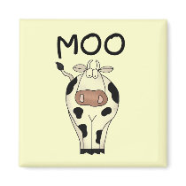Moo Cow Tshirts and Gifts Refrigerator Magnets