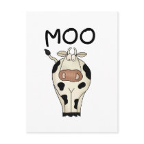Moo Cow Tshirts and Gifts Postcard