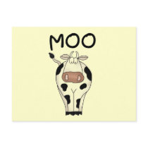 Moo Cow Tshirts and Gifts Post Card