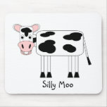 MOO idiot Tapis De Souris