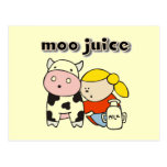 Moo Juice Tshirts and Gifts Post Card
