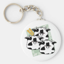 Moo Moo Dumplings Platter Key Chain