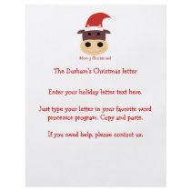 Moo-y Christmas! Holiday gifts and cards Full Color Flyer