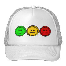 Moody Stoplight Trio Buttons Hats
