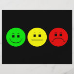 Moody Stoplight Trio Lefty Green Custom Flyer