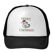 Mooey Cow Christmas Mesh Hats