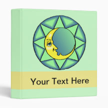 Moon 3 Ring Binders