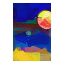 Moon And Sanity Stationery