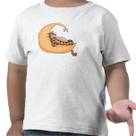 Moon and Star Cat T-shirt