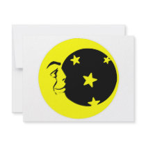 Moon and Stars Astrology, Custom Invites