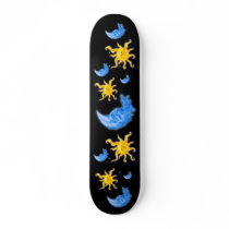 Moon and Sun Skateboard