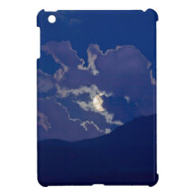 MOON BEHIND THE CLOUDS CASE FOR THE iPad MINI