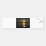 Moon Bridge Bumper Sticker
