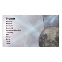 Moon Business Card