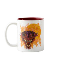 Moon Dragon Coffee Mug