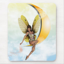 Moon Fairy 1 Mouse Pad