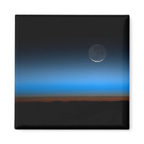 Moon From Space Magnet
