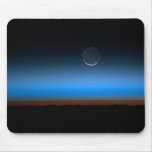 Moon From Space Mouse Pad