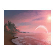 Moon Glow Gallery Wrapped Canvas