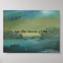               moon glow posters