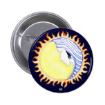 Moon Goddess buttons