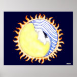Moon Goddess Poster
